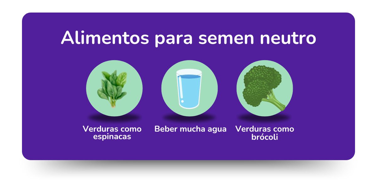 a qué sabe el semen alimentos para semen neutro