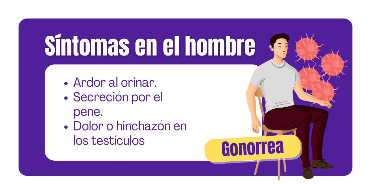 que es la gonorrea sintomas de la hombre